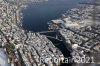 Luftaufnahme Kanton Luzern/Stadt Luzern/Luzern im Winter - Foto Luzern Winter 5994